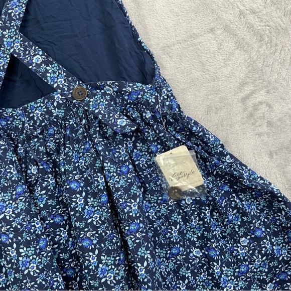 Free People Petunia Cerulean Blue Mini Dress. Size XS. (NWT). - Picture 8 of 8